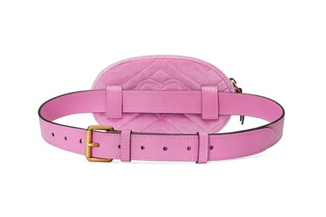 gucci belt bag velvet pink|light pink gucci handbag.